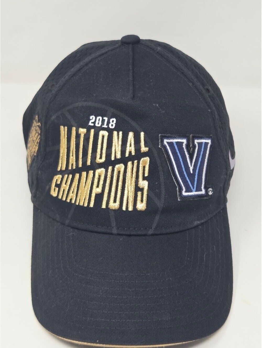 Villanova Wildcats 2018 National Champions San Antonio Black Hat Cap Final Four